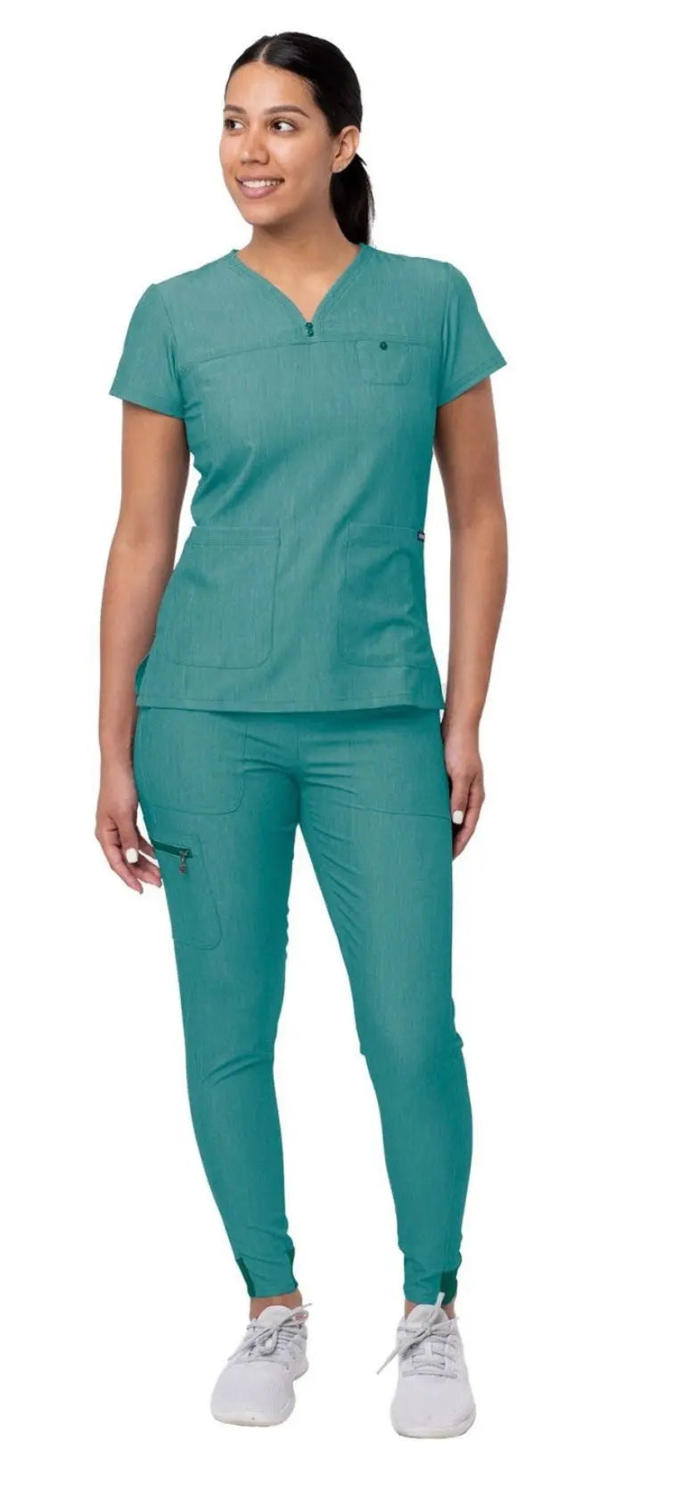 Turquoise scrubs online joggers