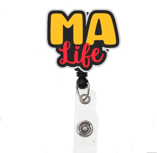 MA BADGE REELS THE DIVINE SCRUBS BOUTIQUE