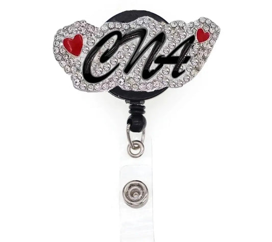 Bling CNA Silver BADGE REELS THE DIVINE SCRUBS BOUTIQUE