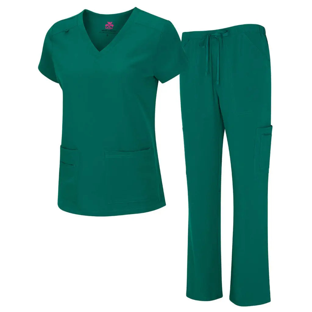 Women Natural Uniforms | Modern Fit Cool Stretch| Straight Leg Pants | The Divine Scrubs Boutique THE DIVINE SCRUBS BOUTIQUE