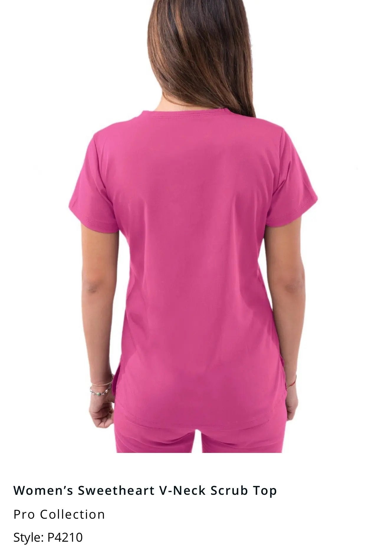 Adar Pro | Women Sweetheart V Neck Scrub Top | The Divine Scrubs Boutique THE DIVINE SCRUBS BOUTIQUE