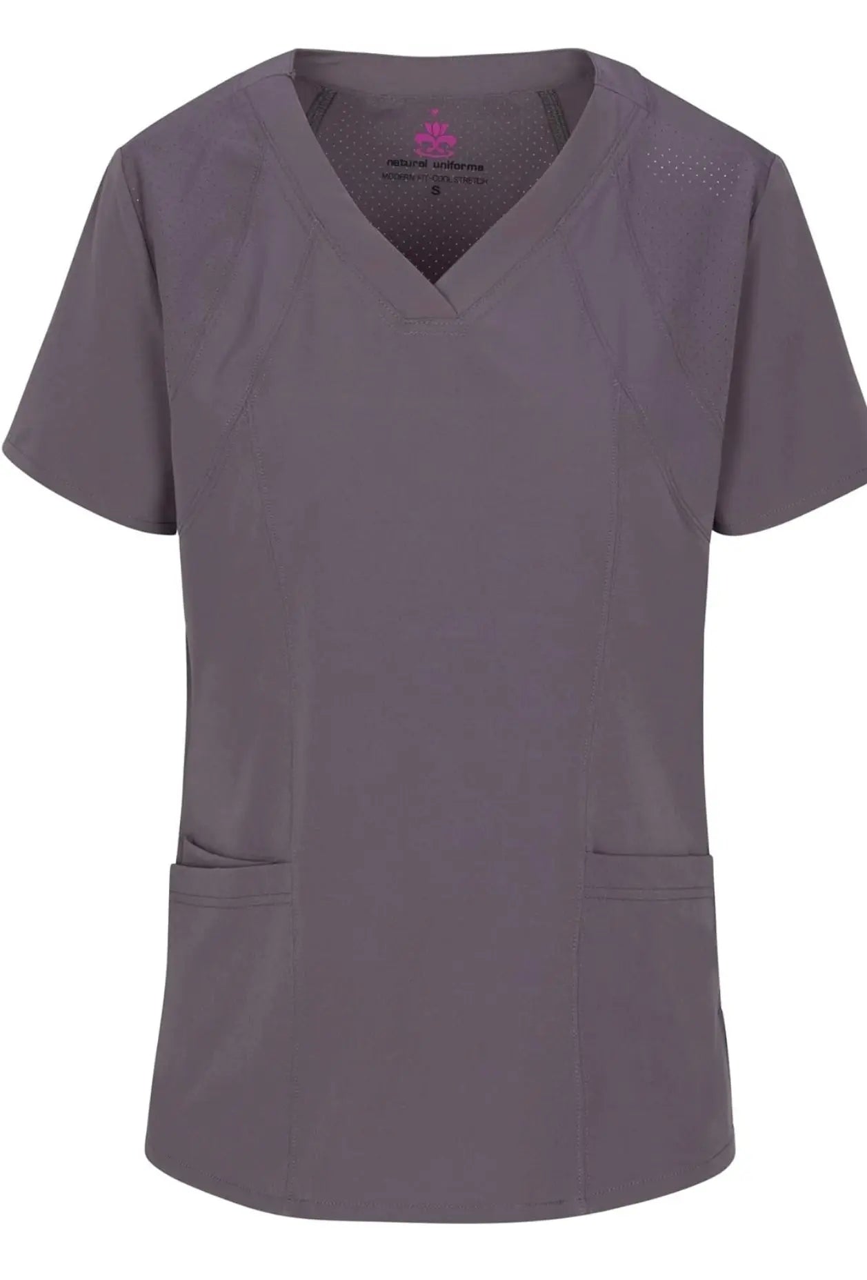 Women Natural Uniform Cool Stretch Scrub Tops | The Divine Scrubs Boutique THE DIVINE SCRUBS BOUTIQUE