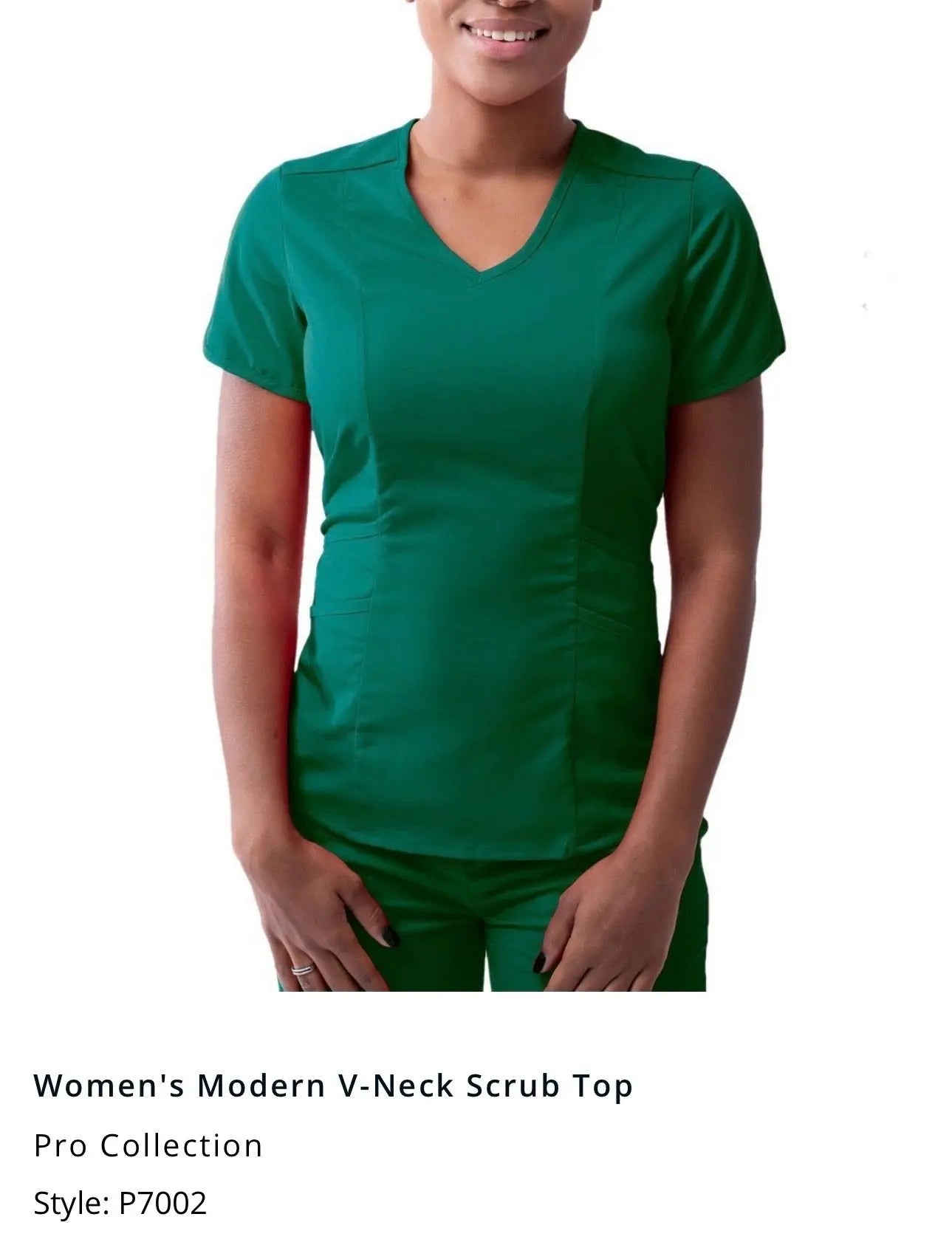 Adar Pro Women Modern Tailored Vneck Top | The Divine Scrubs Boutique THE DIVINE SCRUBS BOUTIQUE