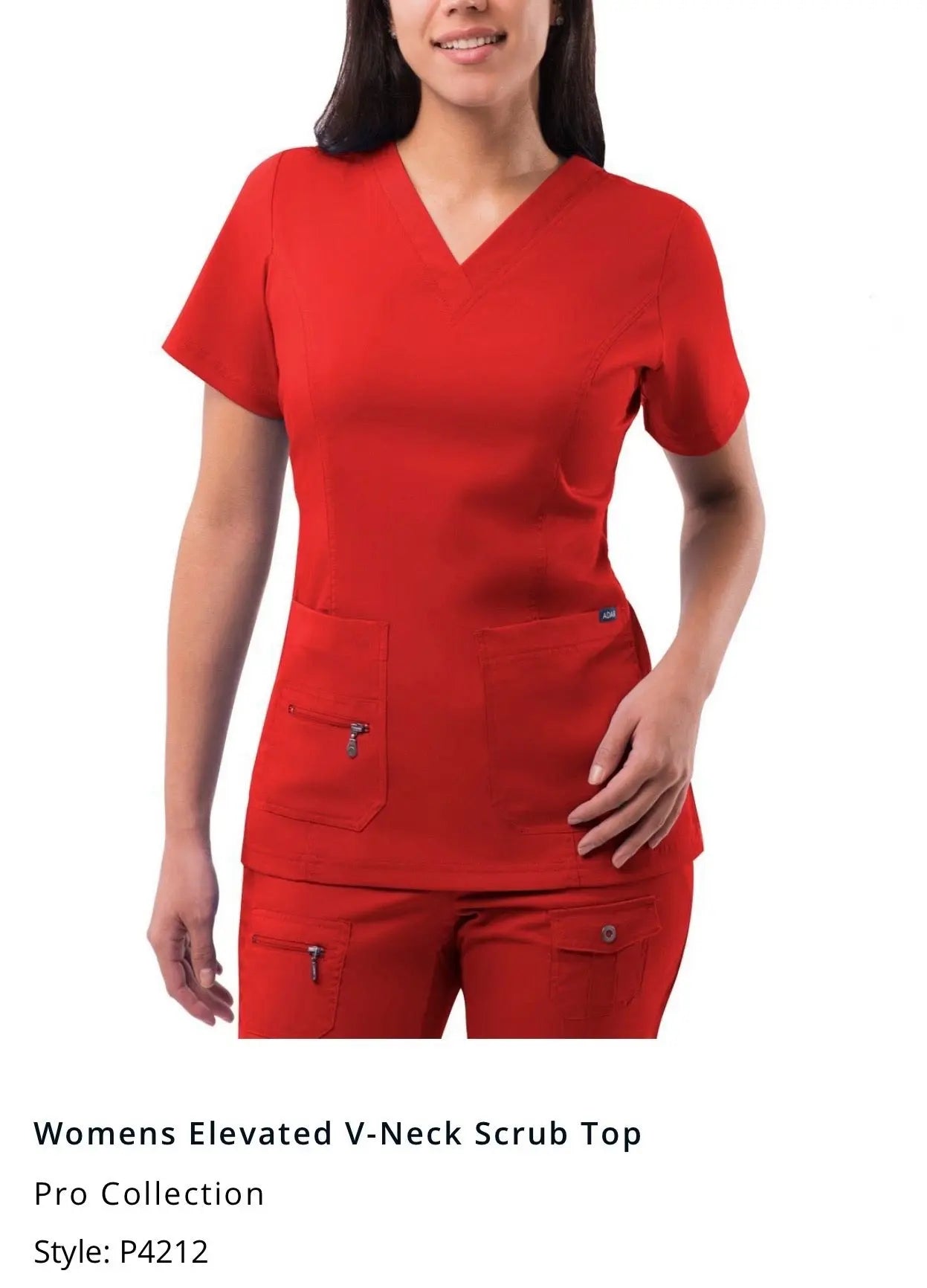 Womens Elevated V-neck Scrub Top | The Divine Scrubs Boutique THE DIVINE SCRUBS BOUTIQUE