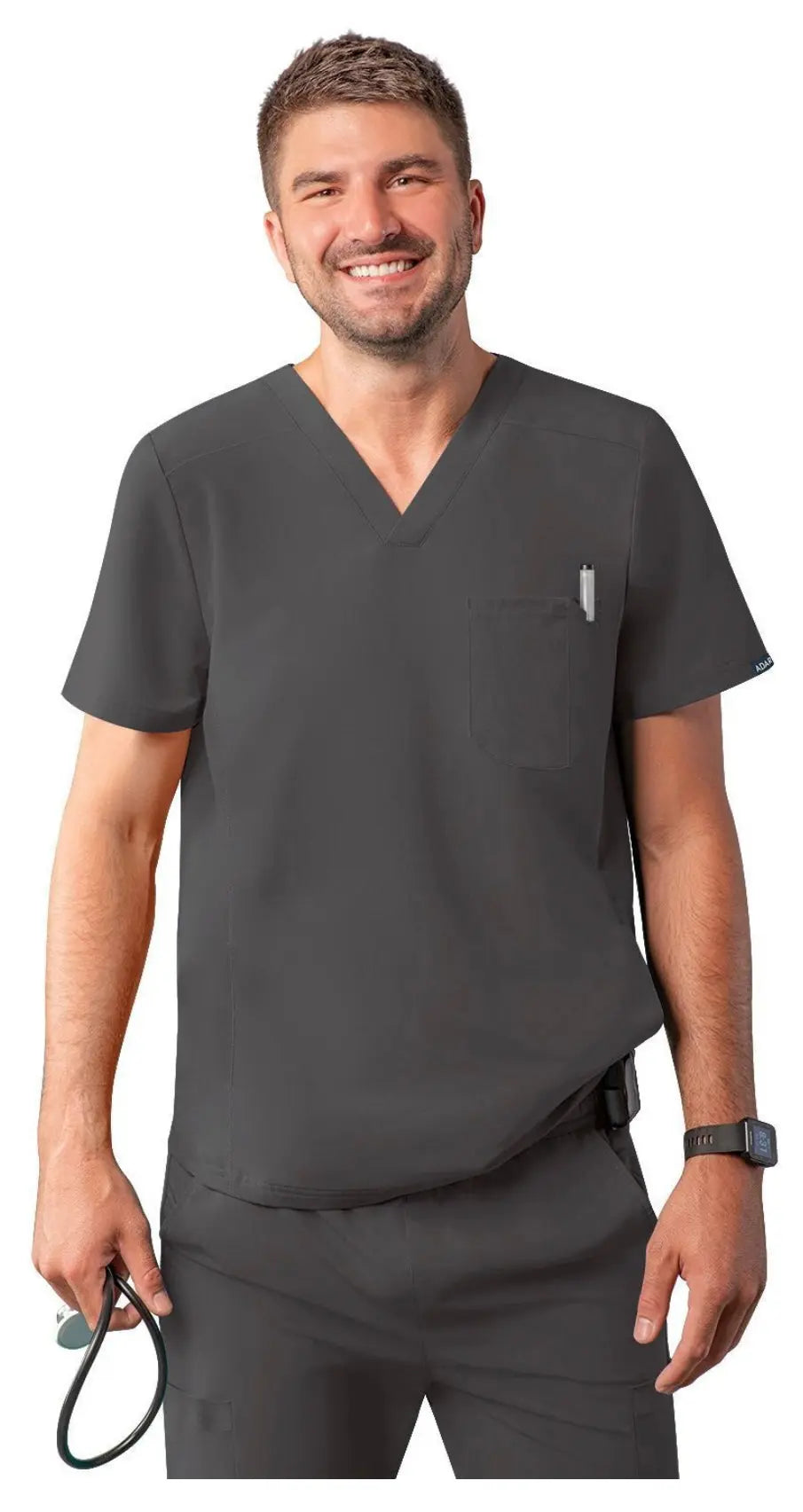 Adar Men's Go-Everyday Cargo Scrub Set | A9800 | The Divine Scrubs Boutique THE DIVINE SCRUBS BOUTIQUE