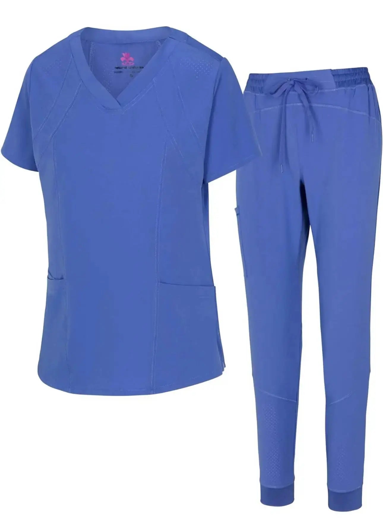 Women Natural Uniform  Ultra Soft Cool Stretch Joggers | The Divine Scrubs Boutique THE DIVINE SCRUBS BOUTIQUE