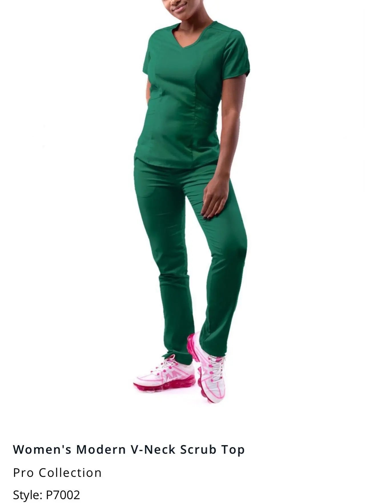 Adar Pro Women Modern Tailored Vneck Top | The Divine Scrubs Boutique THE DIVINE SCRUBS BOUTIQUE