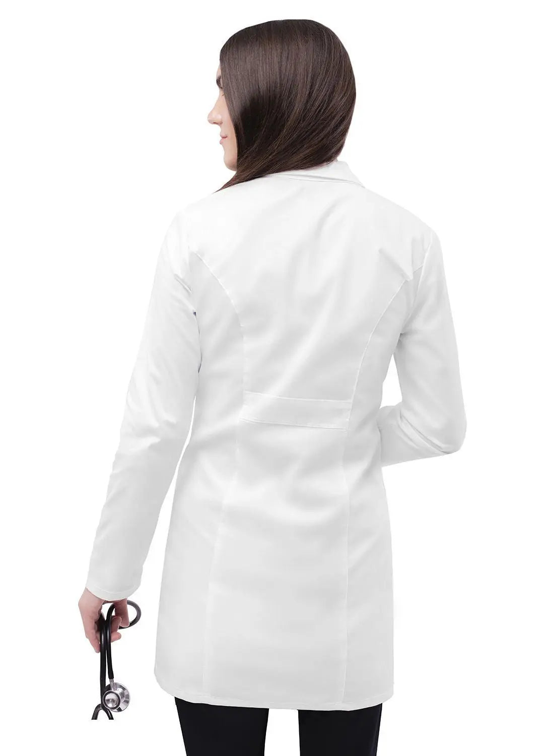 Women's 36" Tab-Waist Lab Coat THE DIVINE SCRUBS BOUTIQUE