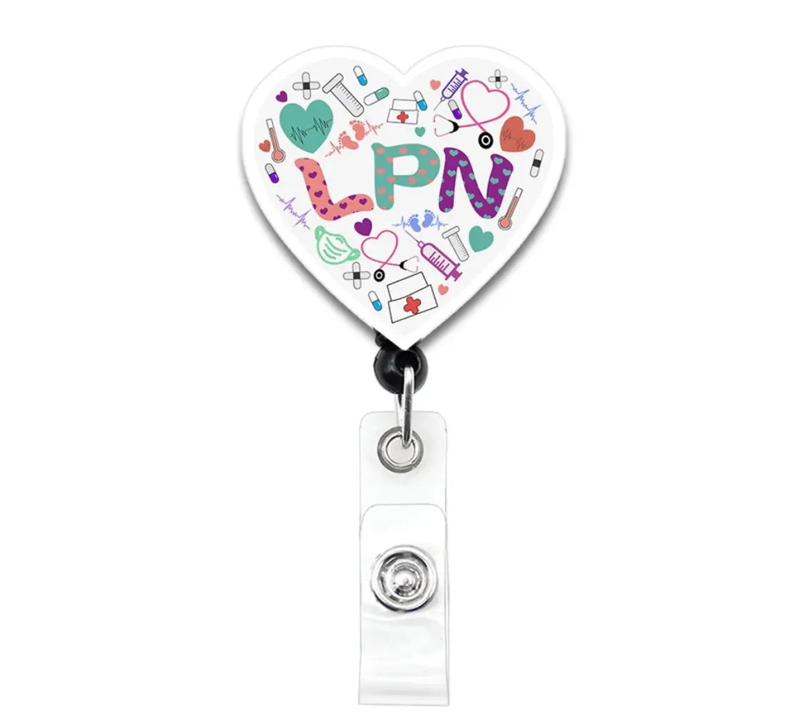 LPN BADGE REELS THE DIVINE SCRUBS BOUTIQUE