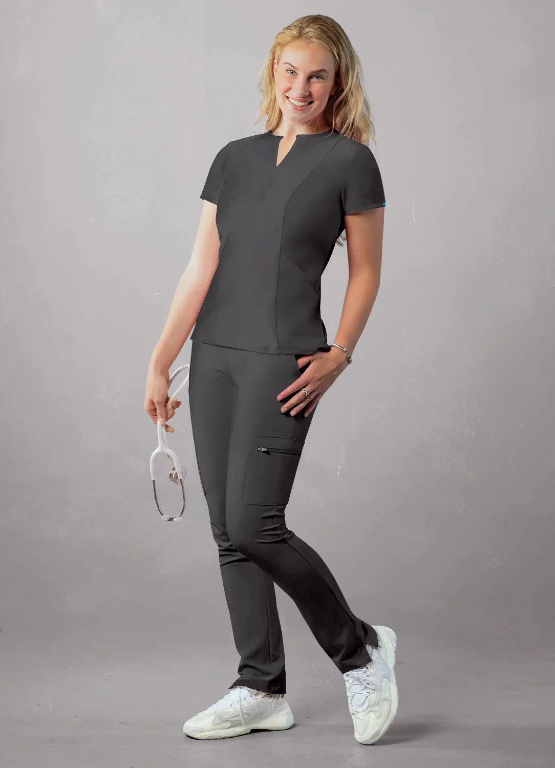 Women's Skinny Leg Cargo Pant | The Divine Scrubs Boutique THE DIVINE SCRUBS BOUTIQUE