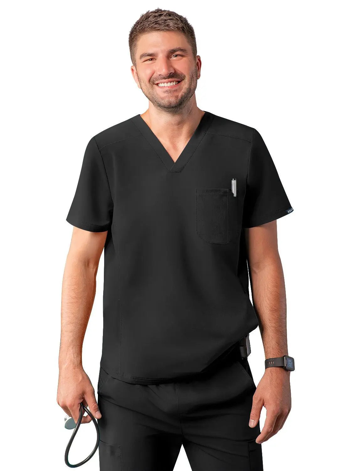 Men's Modern V Neck Top | The Divine Scrubs Boutique THE DIVINE SCRUBS BOUTIQUE