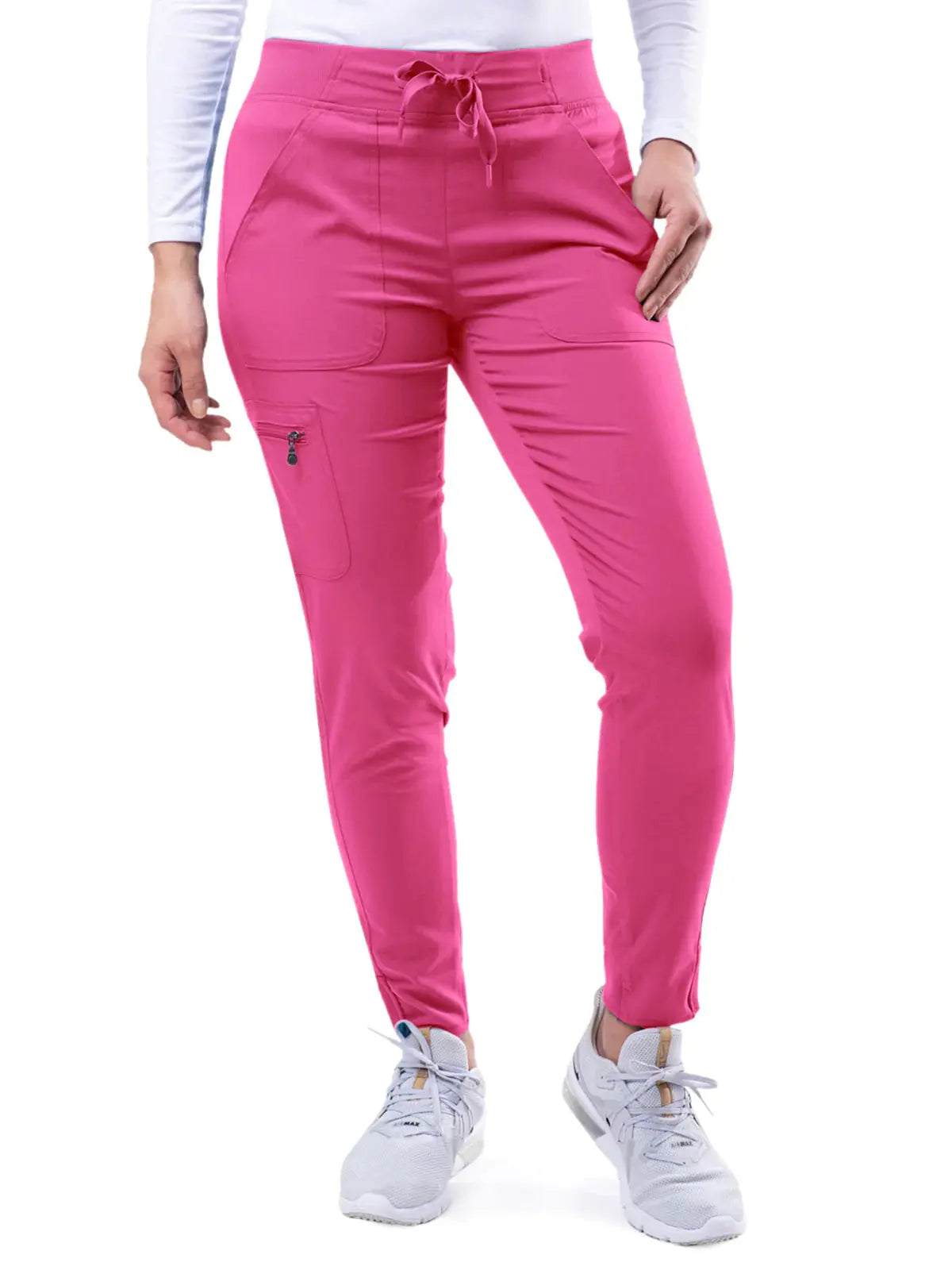 Adar Women's Ultimate Yoga Jogger Pants | The Divine Scrubs Boutique THE DIVINE SCRUBS BOUTIQUE